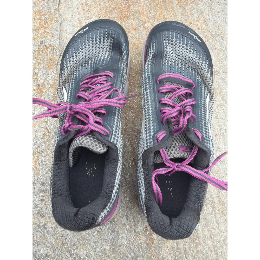 Altra Torin 3.0 Grey Purple Running Shoes Womens 10 AFW1737F-4